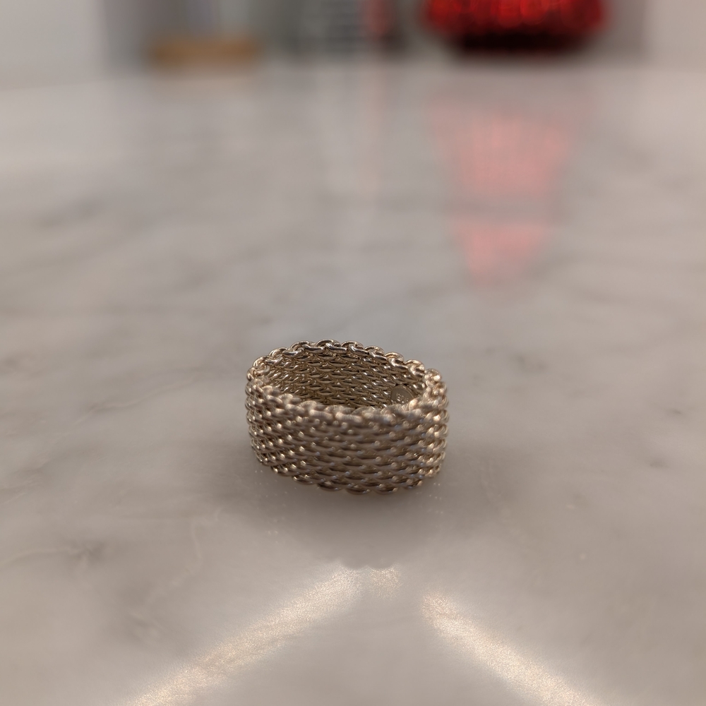 Tiffany & Co. Woven Silver Ring